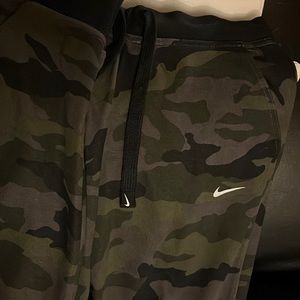 Nike camo joggers